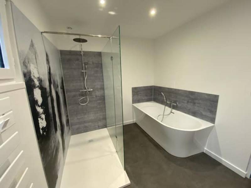 Rénovation complète d'une salle de bain proche de Barentin