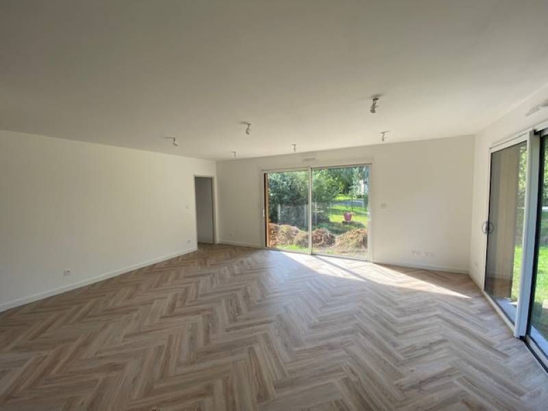 Revêtement de sol pvc en finition chevron